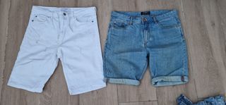 LOTE DE 8 PANTALONES VAQUEROS CORTOS