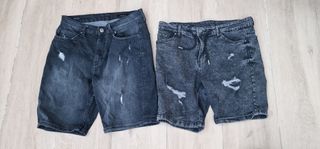 LOTE DE 8 PANTALONES VAQUEROS CORTOS