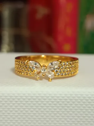 Anillo S925 Mariposa Circonitas Talla 56/16