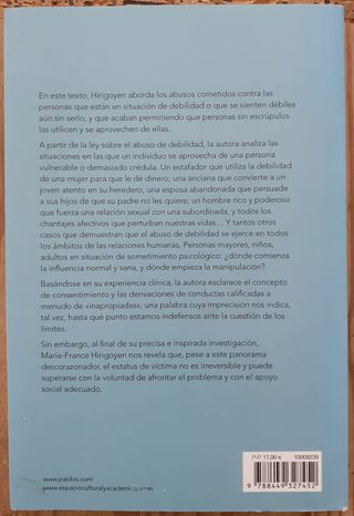 El abuso de debilidad: Y otras manipulaciones