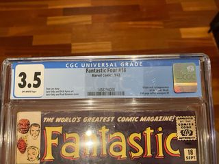 Fantastic Four #18 (1963) – CGC 3.5