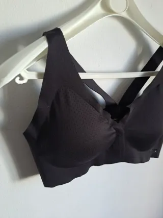 2 Sujetadores Deportivos Negro y Rosa