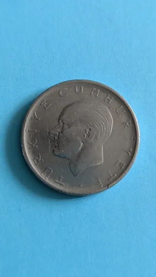 Moneda 1 Lira Turca 1959