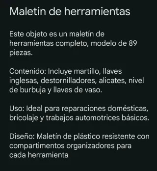 Maletín de herramientas completo