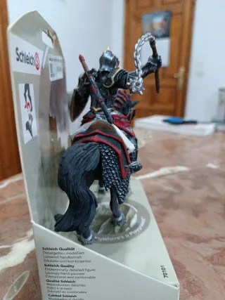 Schleich Caballero Dragón con Caballo