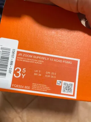 Zapatillas Fútbol Nike Niño Talla X