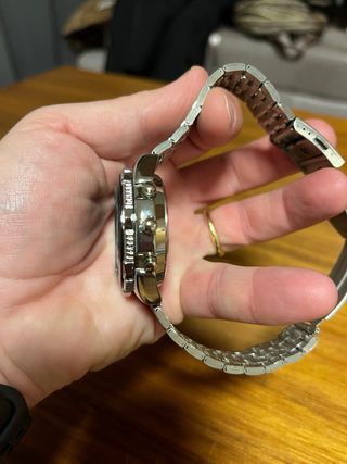 Orologio Y&K Cronografo Blu Acciaio Analogico Digi