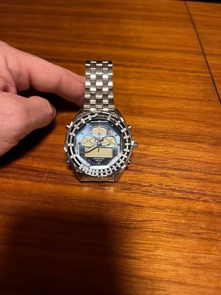 Orologio Y&K Cronografo Blu Acciaio Analogico Digi