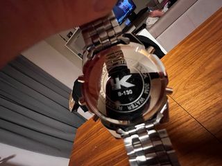 Orologio Y&K Cronografo Blu Acciaio Analogico Digi