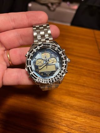 Orologio Y&K Cronografo Blu Acciaio Analogico Digi