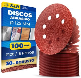 Lijadora orbital DEKO + 193 discos de lija