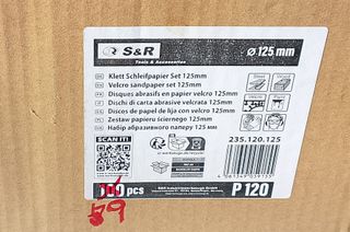 Lijadora orbital DEKO + 193 discos de lija