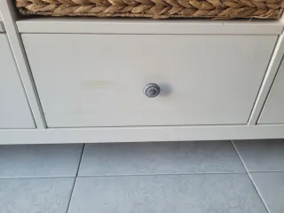 Moble TV Hemnes Ikea Fusta Blanc