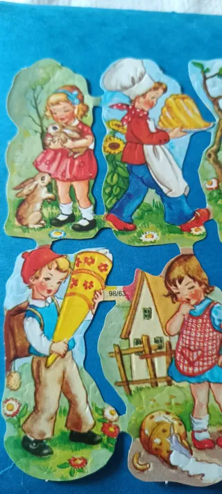 Lámina Cromos Troquelados Kruger Vintage