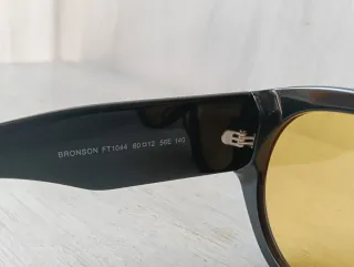 Occhiali da Sole Tom Ford Bronson Unisex Nero Gial