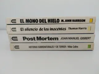 Lote 4 Libros de Terror y Misterio ULTRAMAR