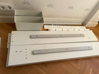 Cabecero NORDLI IKEA Blanco 140/160 cm