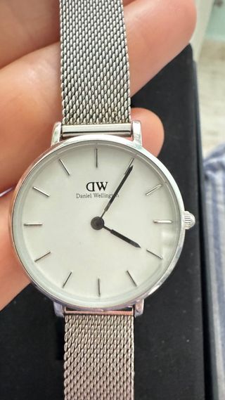 Reloj Daniel Wellington Plata y Blanco