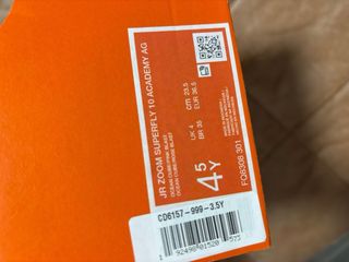 Nike JR ZOOM SUPERFLY 10 ACADEMY AG