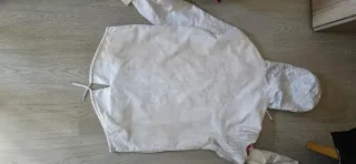 Chaqueta New York Yankees Gris y Blanca