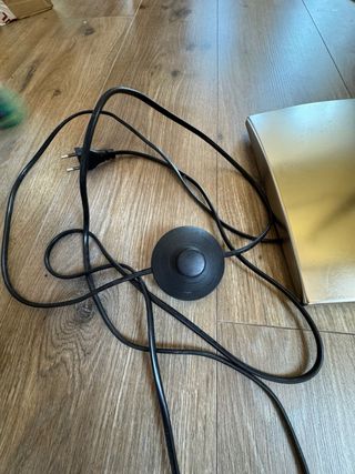 Lámpara de pie papel y metal Ikea