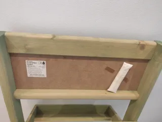 Estantería plegable madera y pizarra