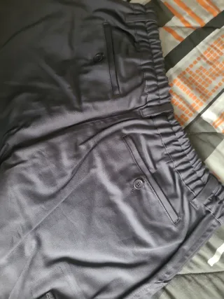 Pantalón trabajo mujer T.48 gris