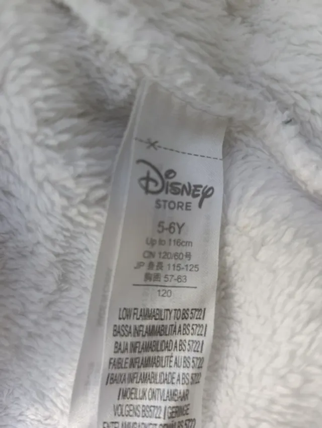 Albornoz Buzz Lightyear T5/6 Disney. 116 cm