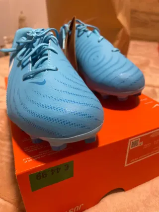 Zapatillas Fútbol Nike Niños Azul
