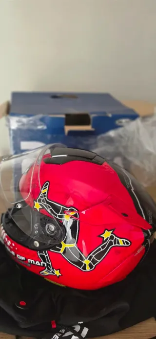 Casco HJC carbono Isle of Man TT tala l no negoci