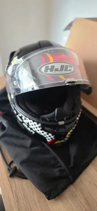 Casco HJC carbono Isle of Man TT tala l no negoci