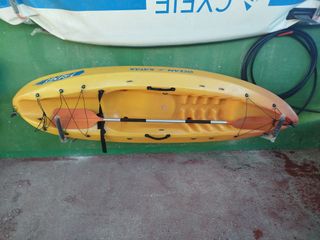 Kayak Ocean Amarillo con Remo