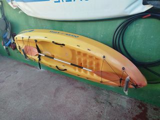 Kayak Ocean Amarillo con Remo