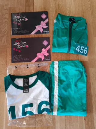 Disfraz Juego del Calamar Talla M-L