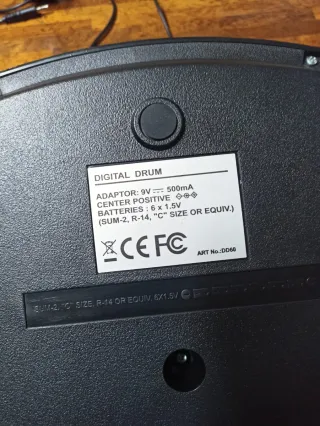 Batería Electrónica DD40 con Auriculares y Baqueta