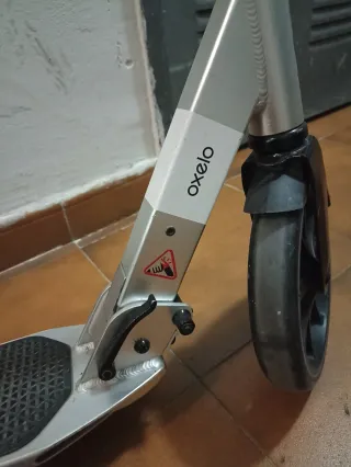 Patinete Oxelo Plata