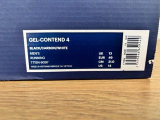 Zapatillas Asics Talla 49 Nuevas