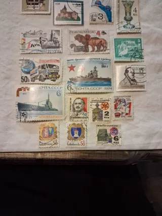 Lote de sellos variados