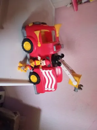 Camión Bomberos Mickey Mouse Juguete