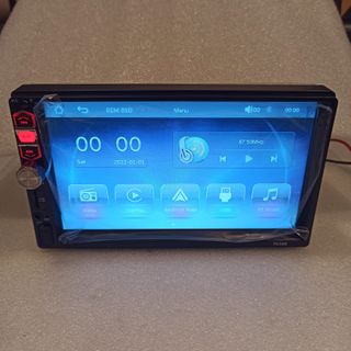 Radio 1DIN 7 CarPlay Android Auto Cámara