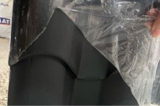 Panel sándwich teja negra