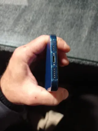 iPhone 12 azul para piezas