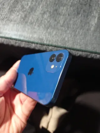 iPhone 12 azul para piezas