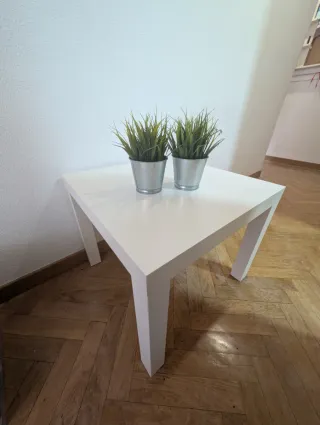 Mesa auxiliar Ikea 55x55 cm