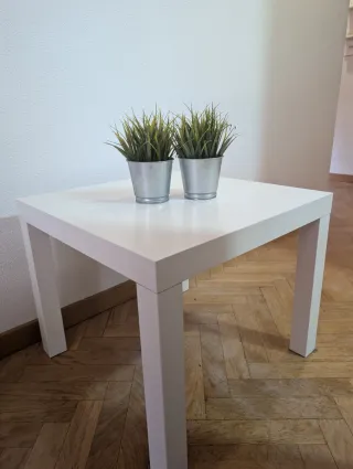 Mesa auxiliar Ikea 55x55 cm