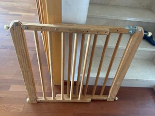 Barandilla de madera para escalera