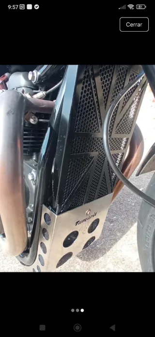 Cubre cárter Triumph Tamarit