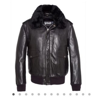 Giacca Schott 184 SM Pelle Nera