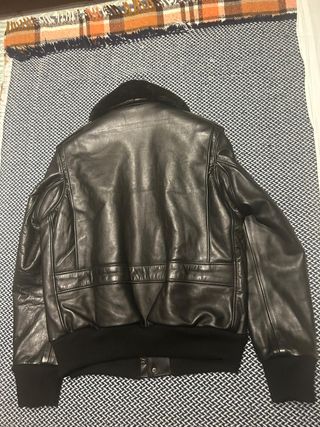 Giacca Schott 184 SM Pelle Nera