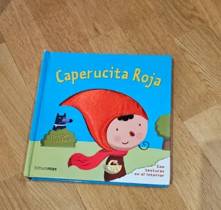 Libro infantil con texturas Caperucita Roja